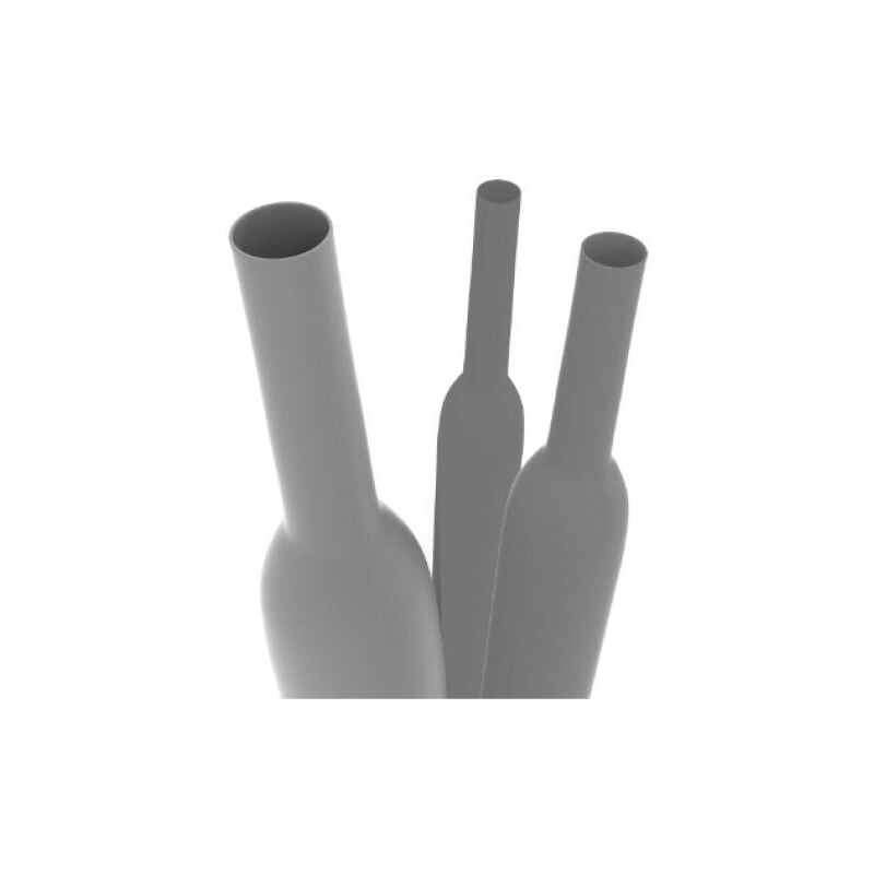 foto del prodotto etelec - guaina termorestringente tubings 2.4 mm 1 m grigio - gt1178