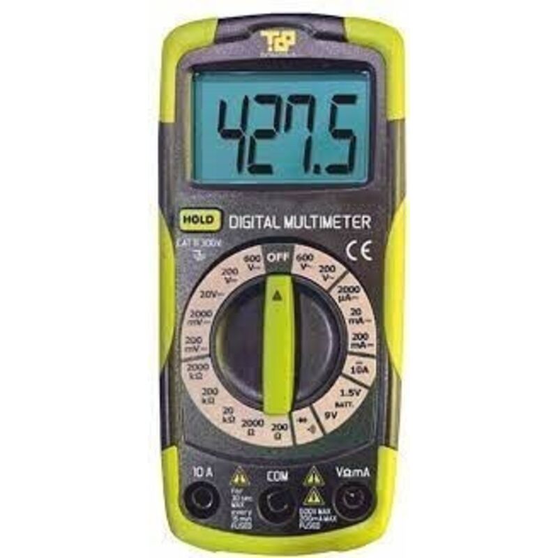 foto del prodotto etelec multimetro digitale professionale te 160 cod. te0160 
