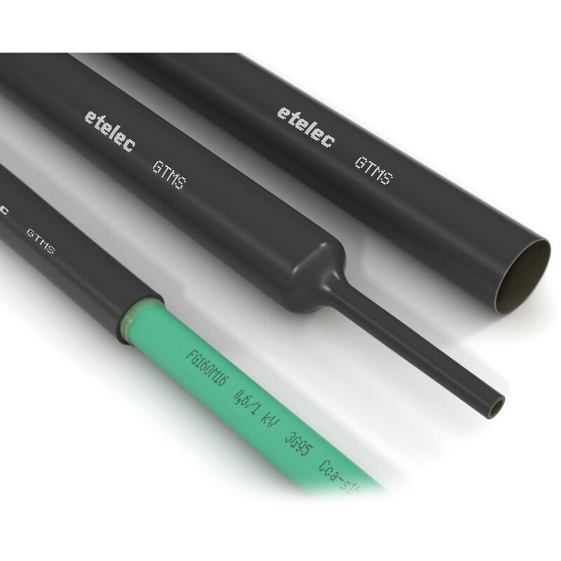 foto del prodotto etelec sealings guaina 5,5 14,5 termorestringente barra 1 metro con sigillante ricostruzione isolamento cavi elettrici immersione, diametro cavo