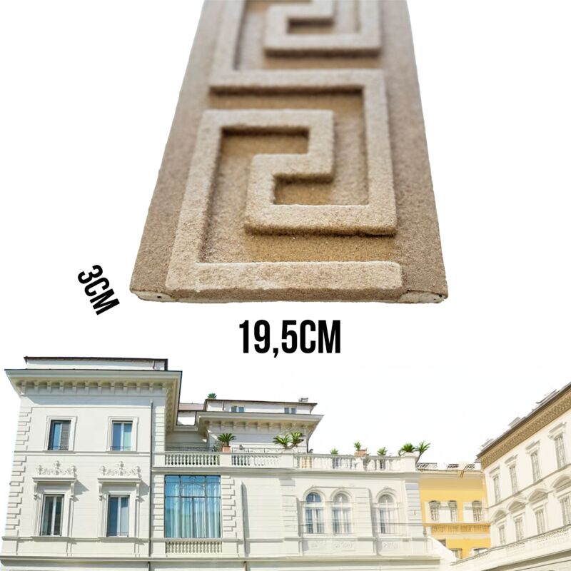 foto del prodotto eternal parquet 16,99ml stock pacco da 44ml di cornice decorativa in xps resinata per esterno 19,5x3x200cm pd013
