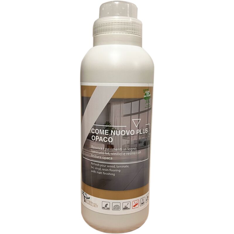 foto del prodotto eternal parquet il n1 come nuovo lucido o opaco rigenerante naturale per parquet, spc, laminati, resine e gress elimina graffi e crea un film
