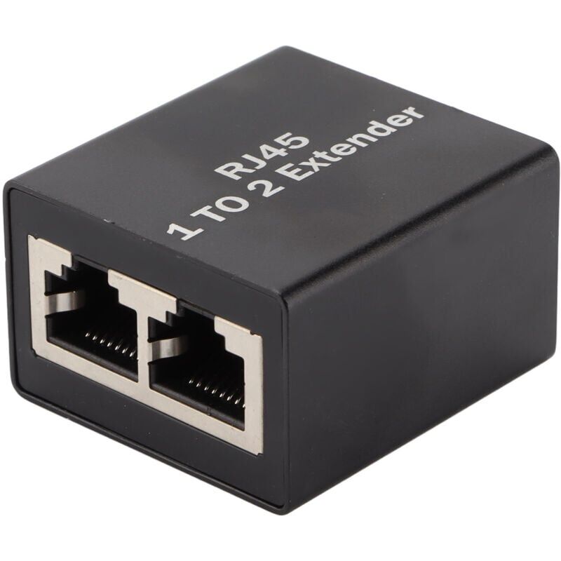 foto del prodotto ethernet splitter rj45 adattatore connettore di rete ethernet socket extension splitter uno a due splitter