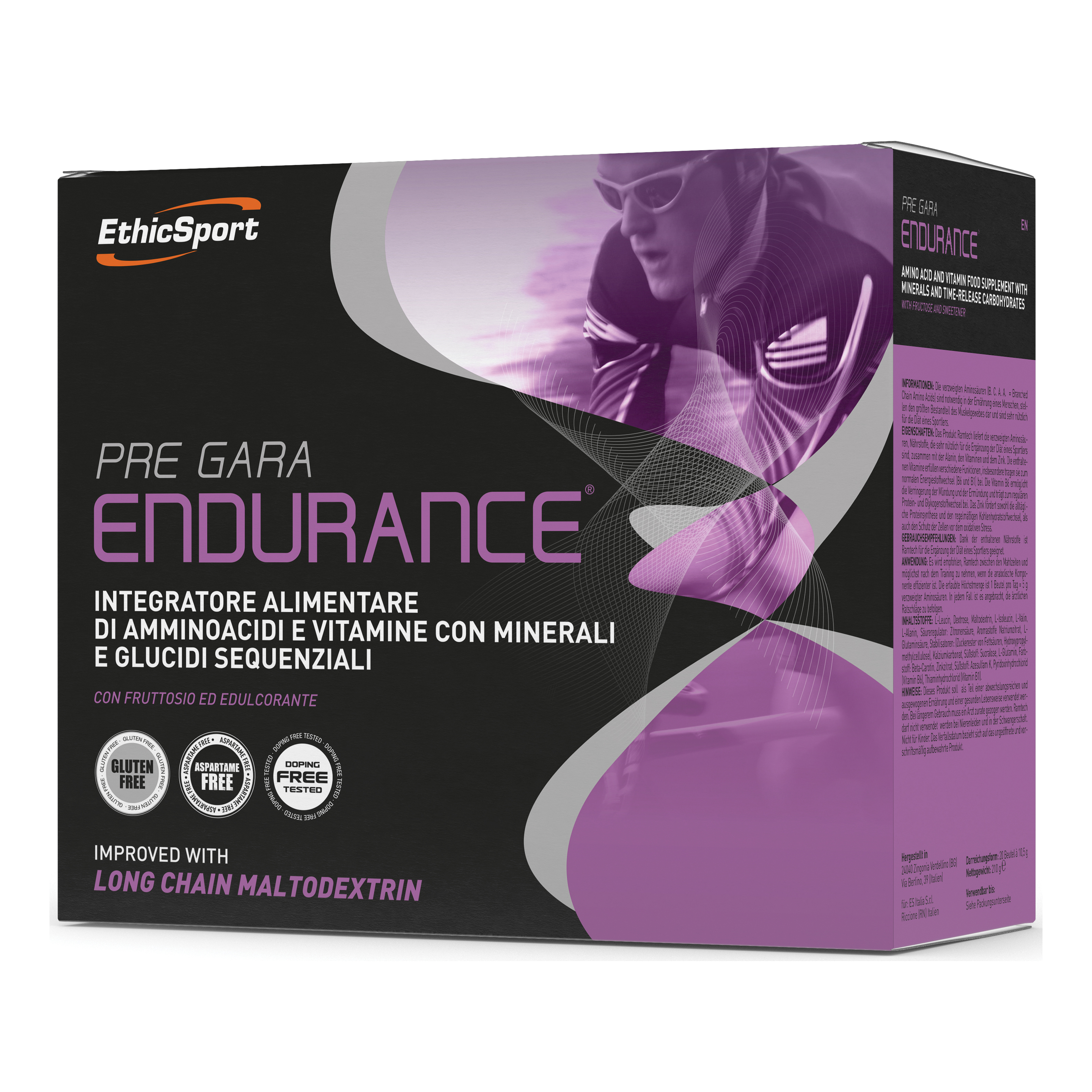 foto del prodotto ethicsport pre gara endurance 20 bustine 19 g