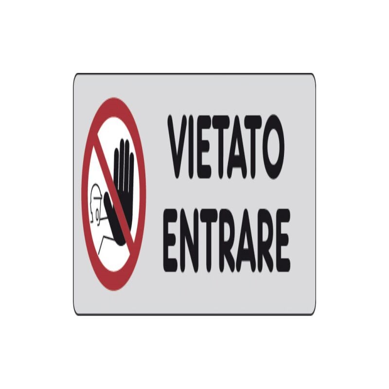foto del prodotto etic. ades. 150x50 vietato entrare