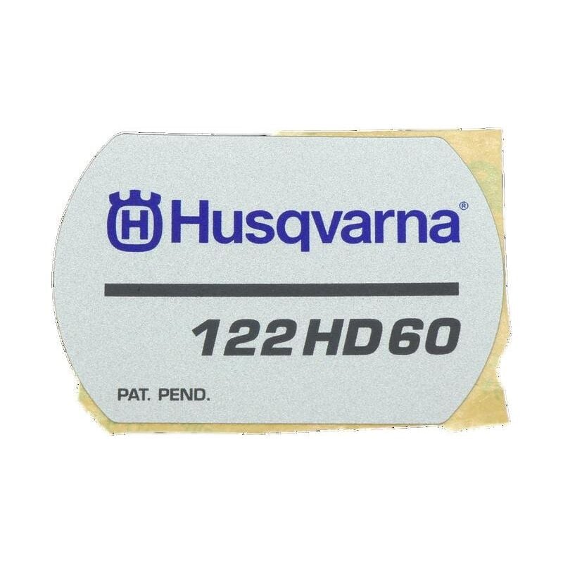 foto del prodotto etichetta 576120802 originale husqvarna