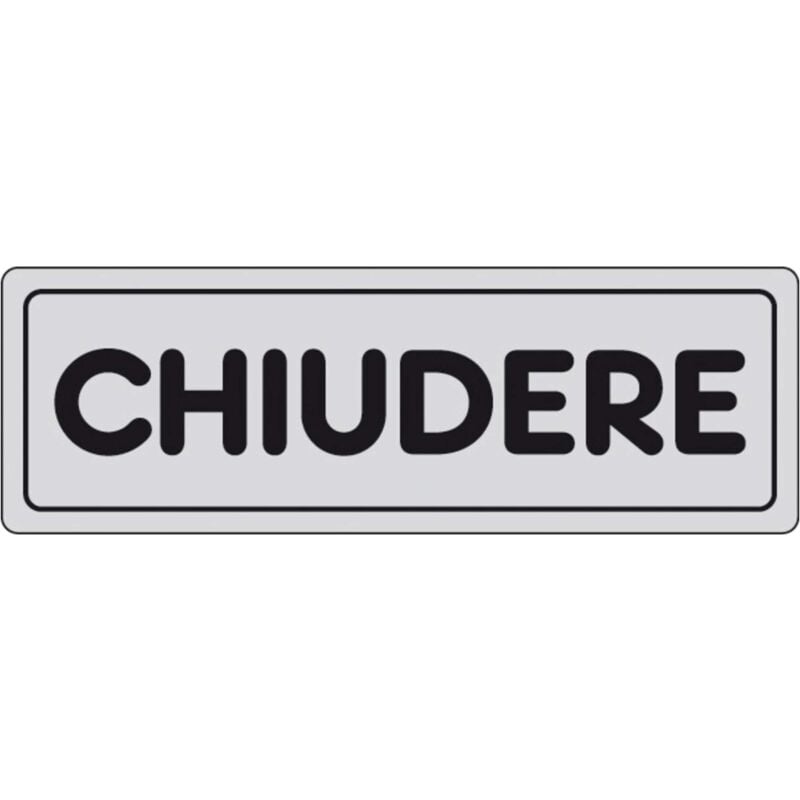 foto del prodotto etichetta adesiva 150x50 chiudere 10 pz