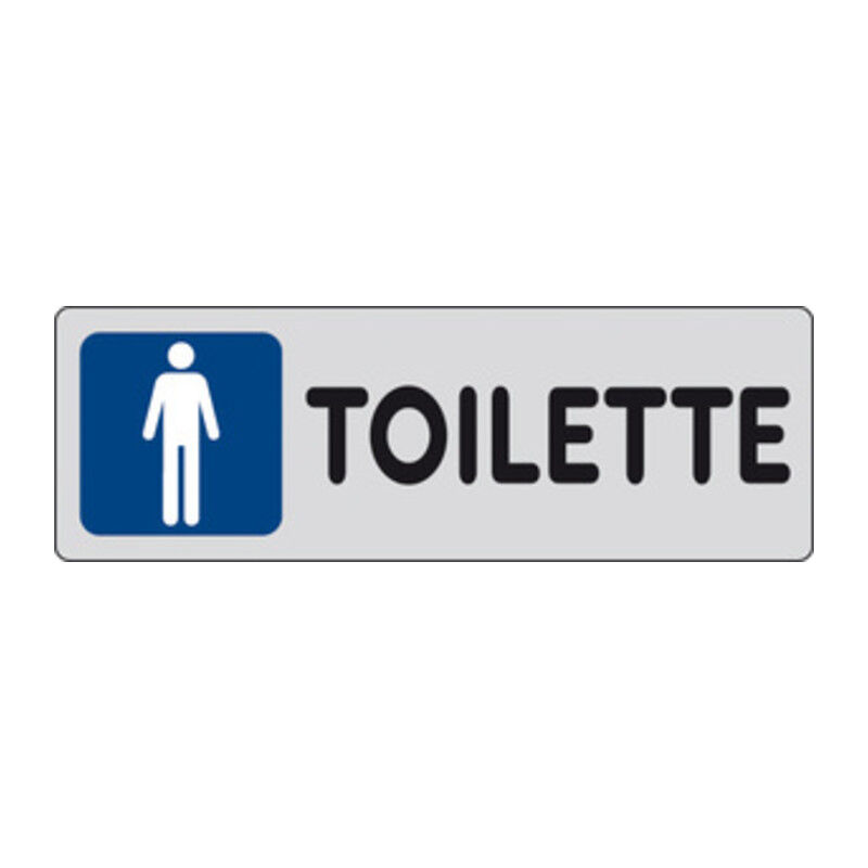 foto del prodotto etichetta adesiva 150x50 toilette m . prezzo per 1 pezzo.