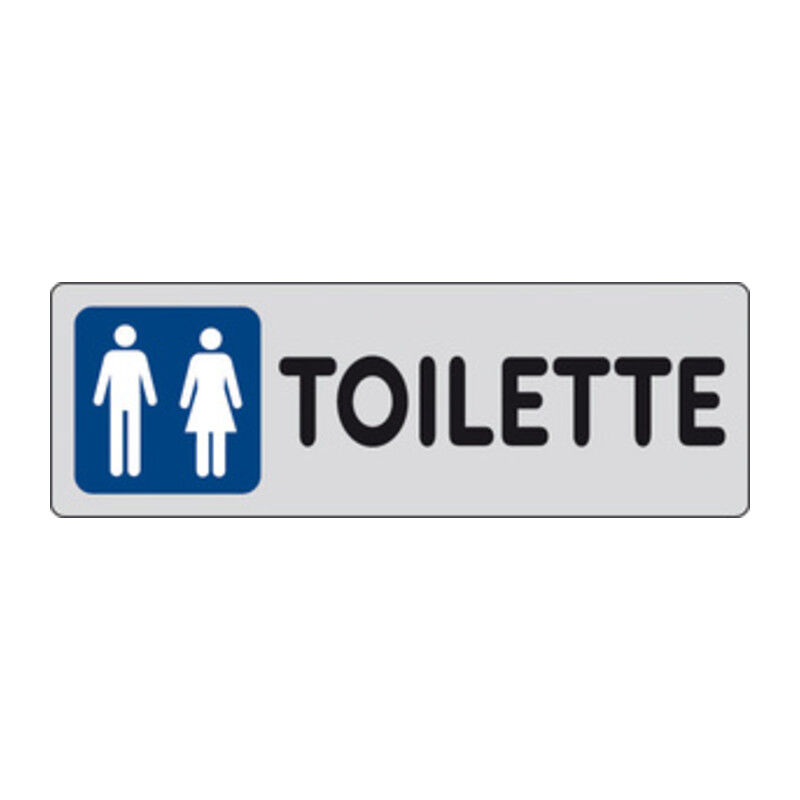 foto del prodotto etichetta adesiva 150x50 toilette mf . prezzo per 1 pezzo.