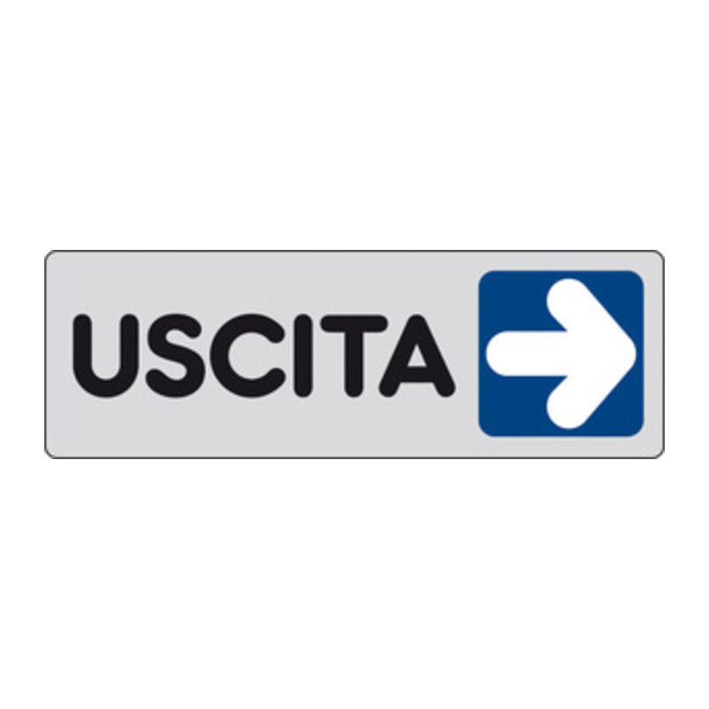 foto del prodotto etichetta adesiva 150x50 uscita dx . prezzo per 1 pezzo.
