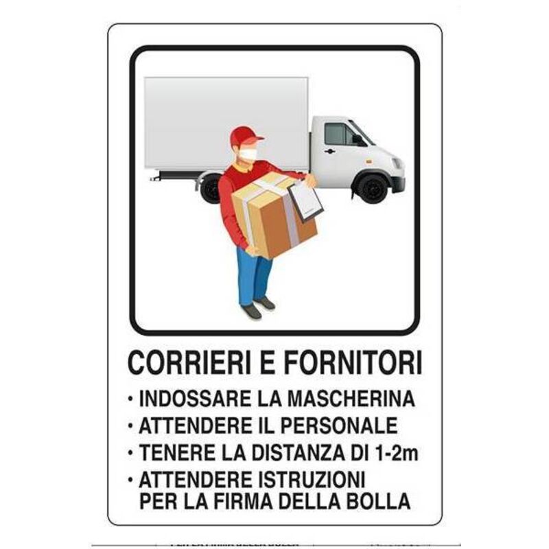 foto del prodotto etichetta adesiva 20x30 corrieri e fornitori. prezzo per 1 pezzo.