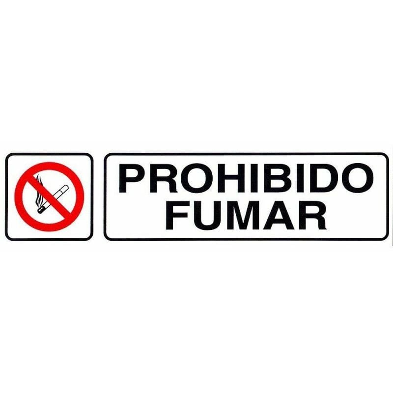 foto del prodotto etichetta adesiva 250x63 mm. vietato fumare