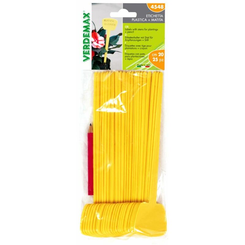 foto del prodotto etichetta diritta con gambo cm 5,0x4,0xh20 busta 25 pz