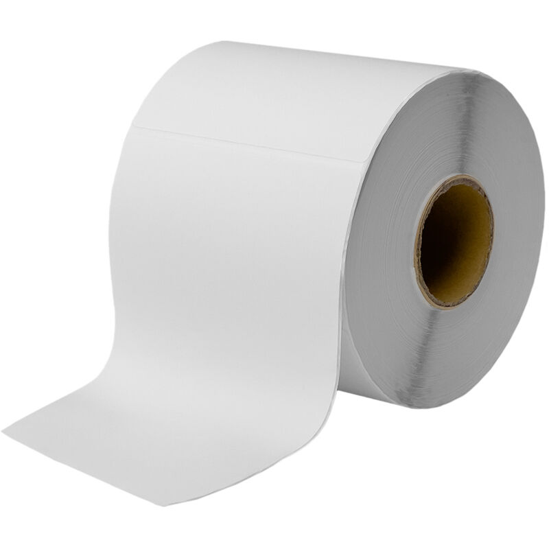 foto del prodotto etichette indirizzo per pacchi per stampante termica 100x150mm rotolo 500pz bianco