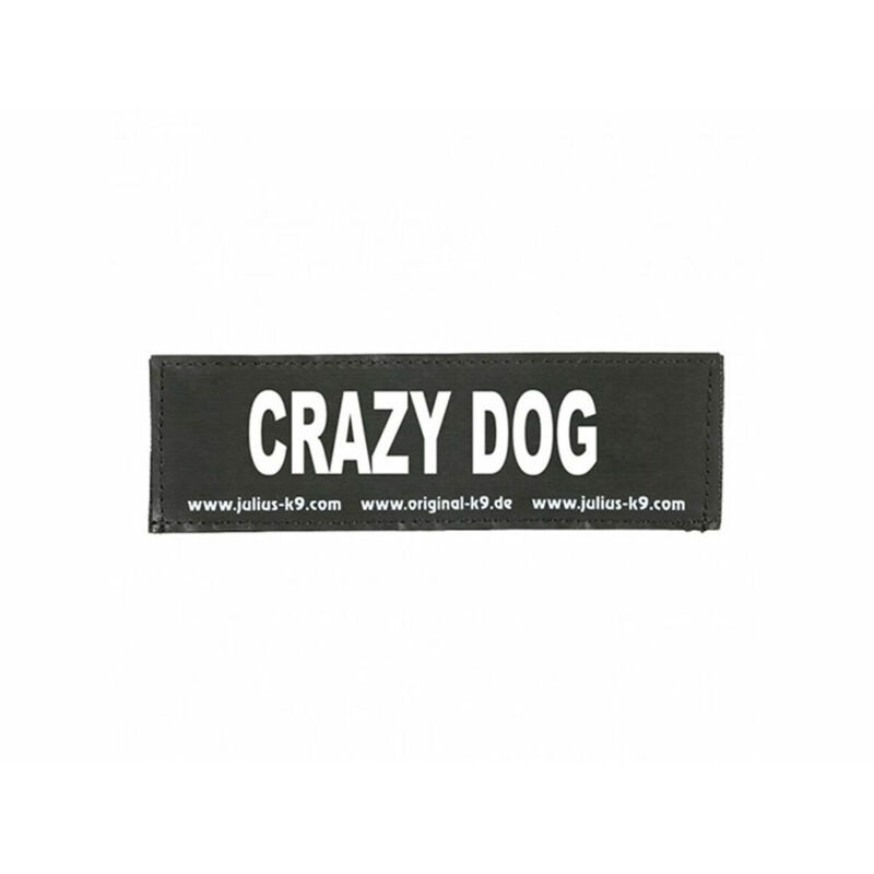 foto del prodotto etichette per imbracatura trixie crazy dog l