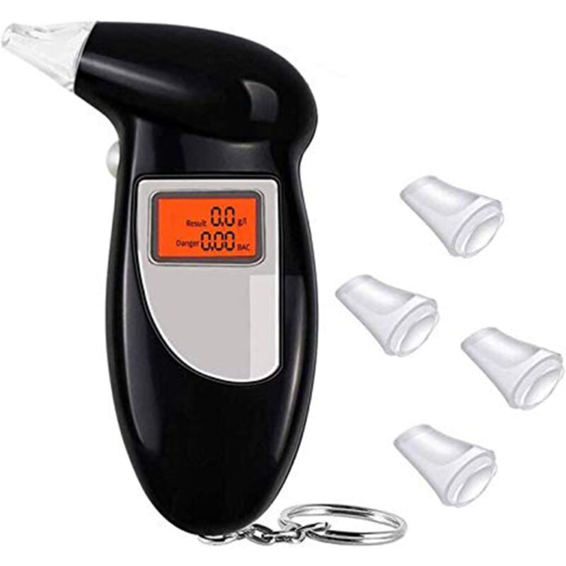 foto del prodotto etilometro elettronico portatile professionale 4 bocchini