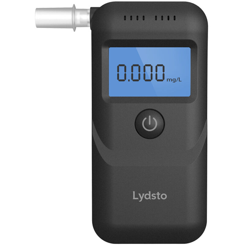 foto del prodotto etilometro portatile ad alta precisione lcd allarme acustico tripla commutazione unit risposta rapida modello nero 17