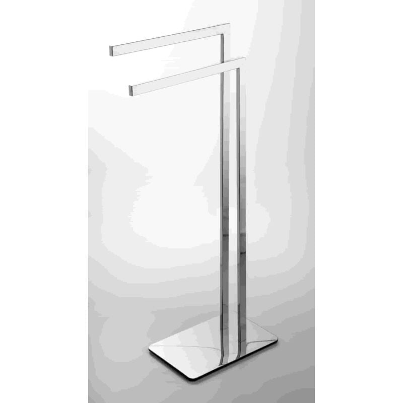 foto del prodotto etrusca piantana porta asciugamani bagno da terra di design