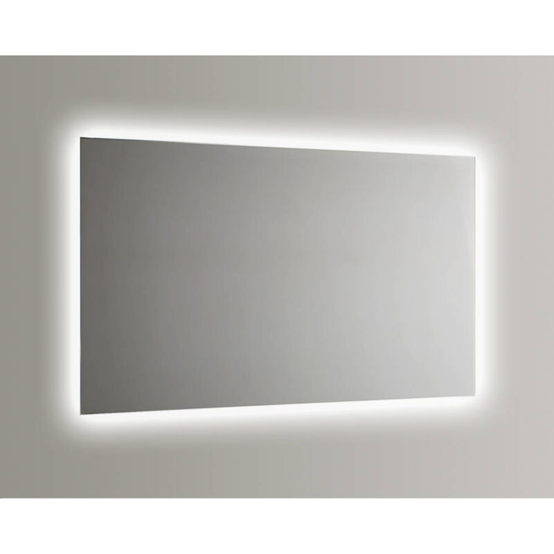 foto del prodotto etrusca specchio bagno retroilluminato led sul perimetro 100x70 cm