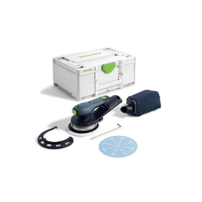 foto del prodotto etsc 2 150-basic levigatrice orbitale 18 v brushless 150 mm senza batteria - festool