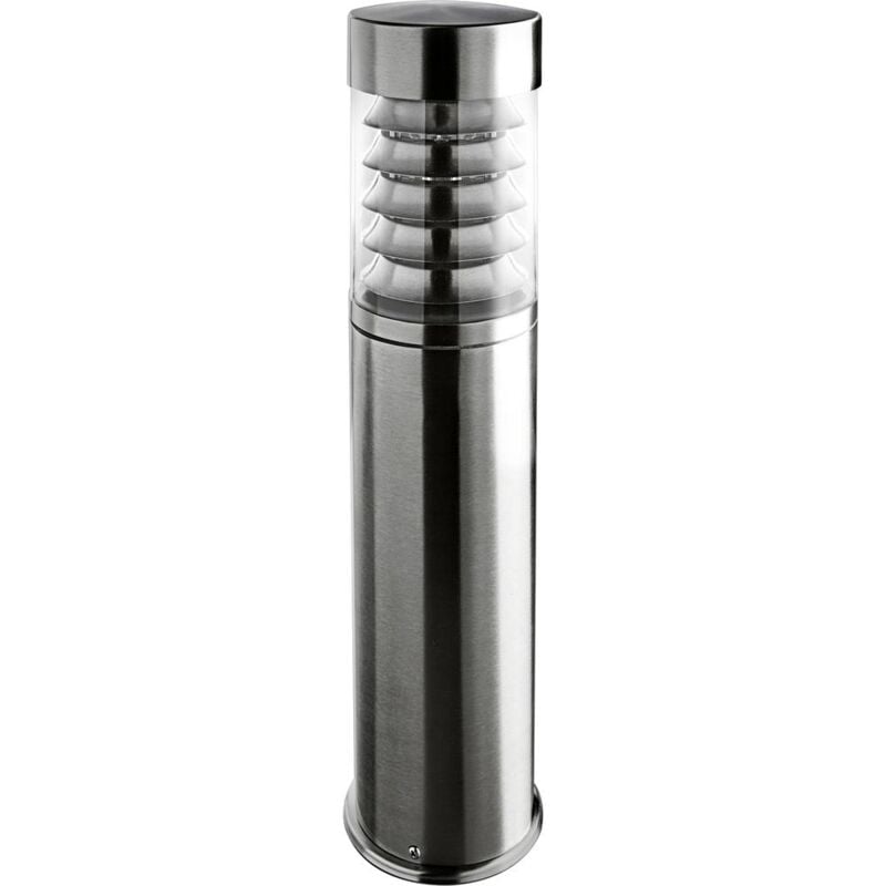 foto del prodotto ett heitronic 36994 saturn lampada da terra per esterni led monocolore e27 acciaio inox