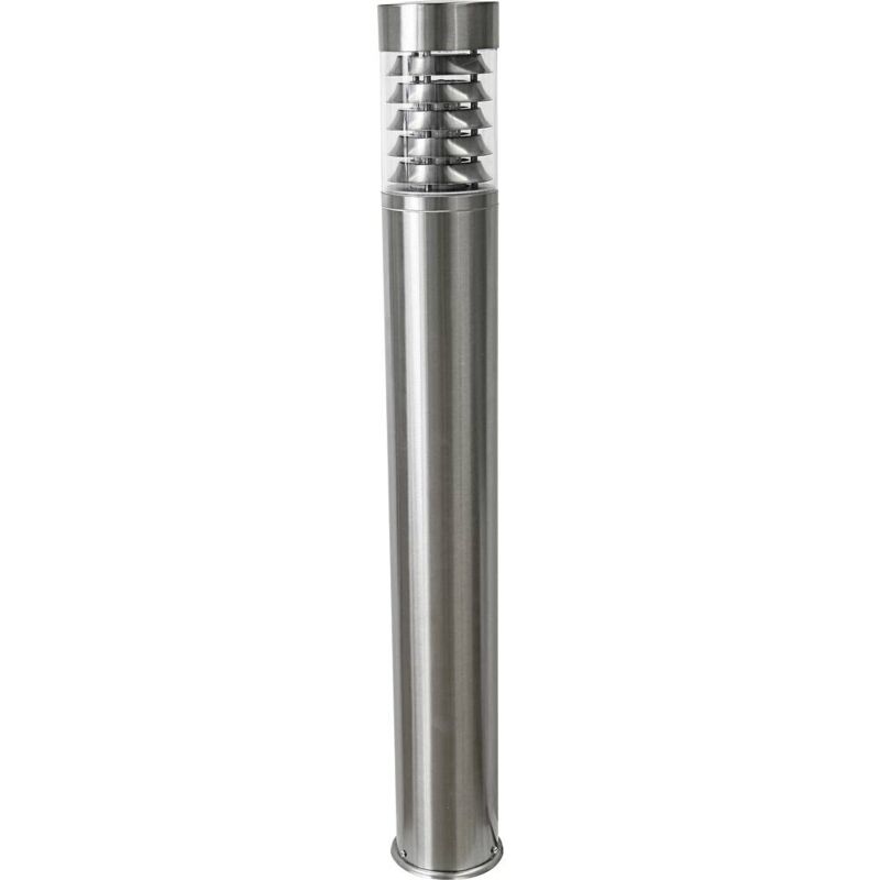 foto del prodotto ett heitronic 36995 saturn lampada da terra per esterni led monocolore e27 acciaio inox