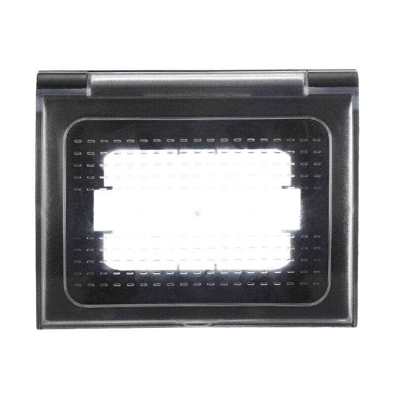 foto del prodotto ettroit an3103 custodia universale ip44 3p nero per scatola 503 compatibile bticino vimar gewiss