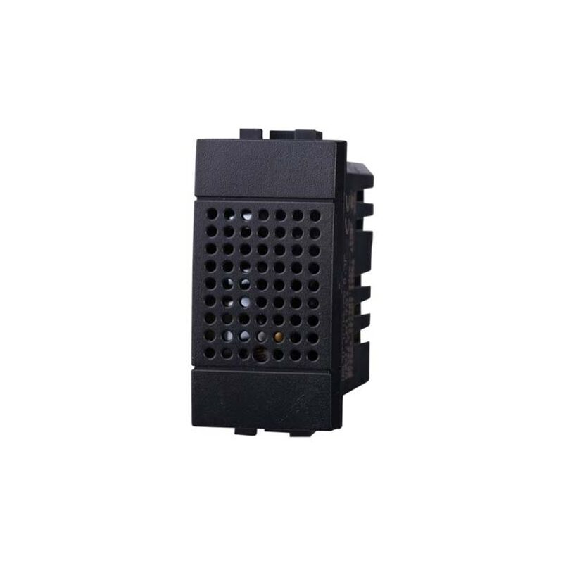 foto del prodotto ettroit interruttore con sensore di rilevamento acustico compatibile bticino livinglight colore nero