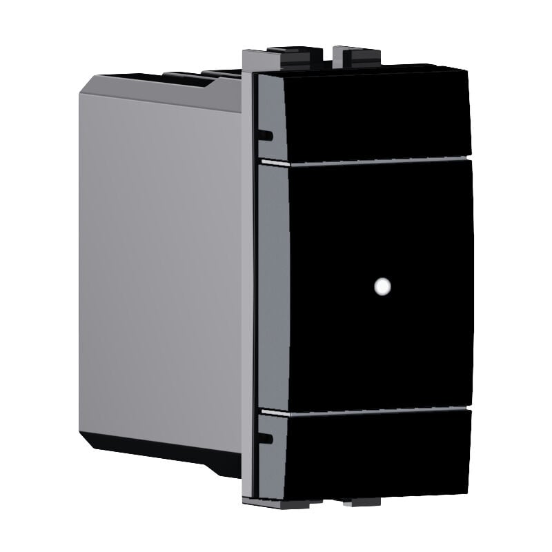 foto del prodotto ettroit interruttore dimmer smart wifi connesso app tuya colore nero compatibile con living light lnwf1301