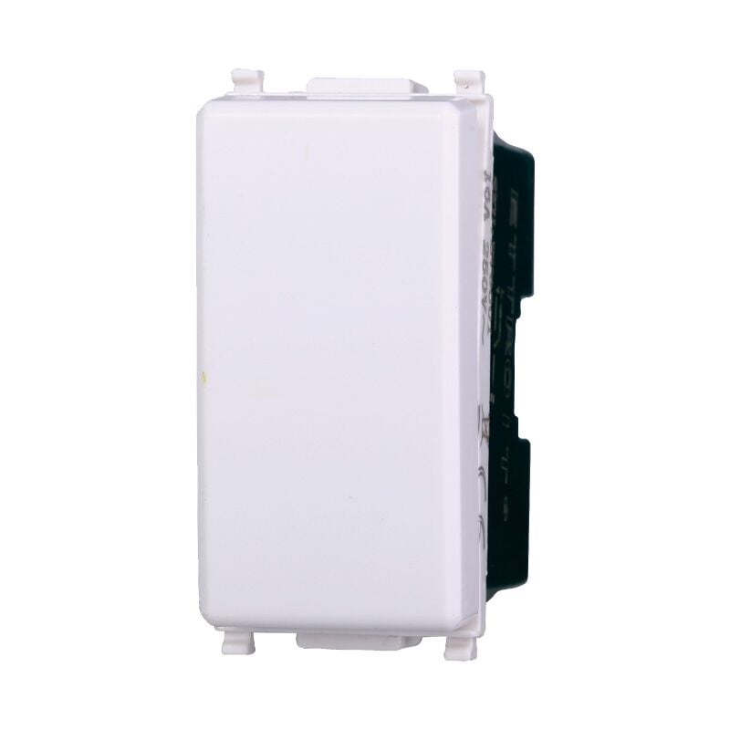 foto del prodotto ettroit modulo interruttore serie starlight, bianco, compatibile con serie vimar plana ev0401