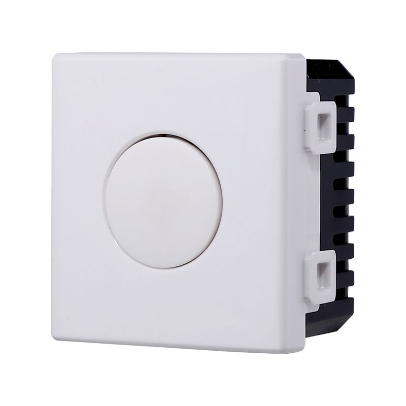 foto del prodotto ettroit modulo interruttore touch serie solar, bianco, compatibile con serie bticino matix mt1401