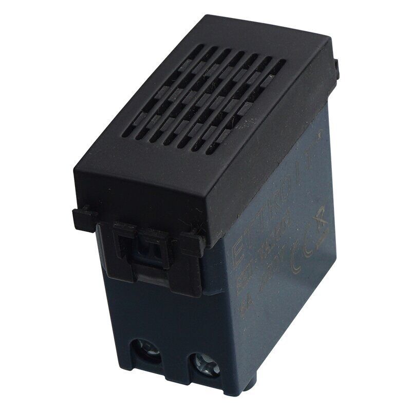 foto del prodotto ettroit modulo ronzatore, serie venus, nero, 6a, compatibile con serie vimar ark va1501
