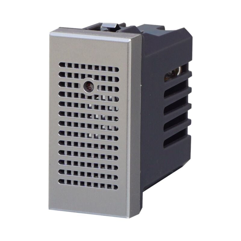 foto del prodotto ettroit modulo sensore acustico, serie moon, grigio, compatibile con serie bticino axolute ag1701