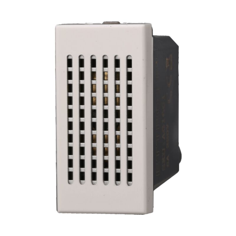foto del prodotto ettroit modulo suoneria, serie moon, bianco, 6a, compatibile con serie bticino axolute ab1601