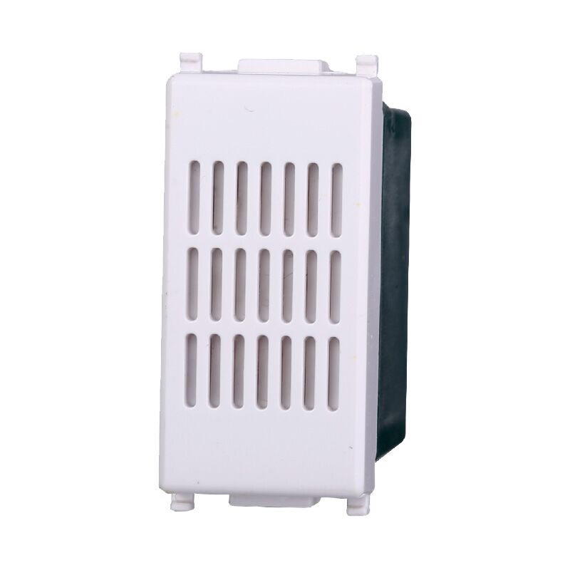 foto del prodotto ettroit modulo suoneria, serie starlight, bianco, 6a, compatibile con serie vimar plana ev1601