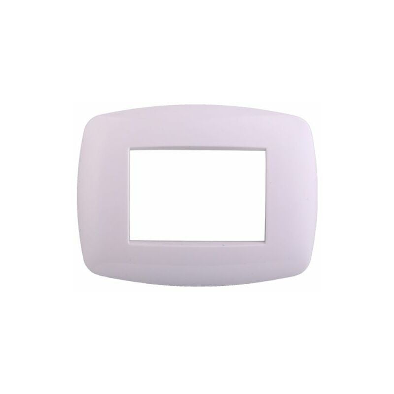 foto del prodotto ettroit serie space placca 503 3p moduli slim bianco compatibile living ln87301