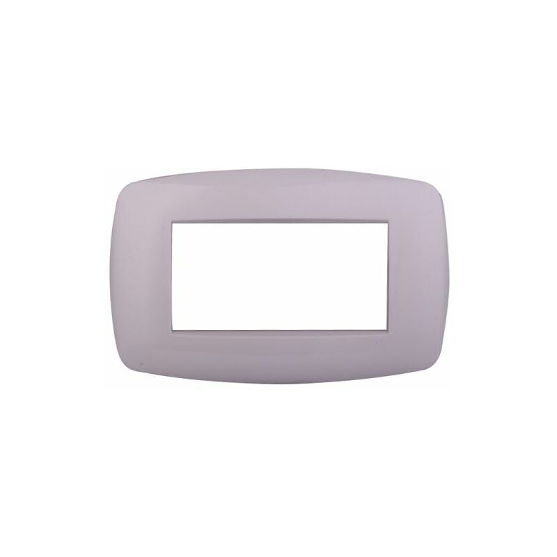 foto del prodotto ettroit serie space placca 504 4p moduli slim bianco compatibile living ln87401