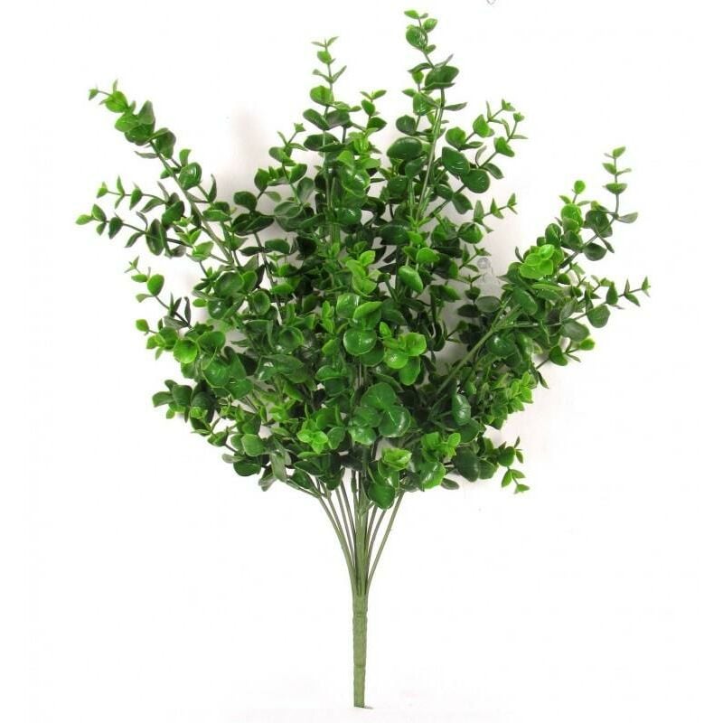 foto del prodotto eucaliptio cespuglio artificiale verde scuro uvr h cm 47
