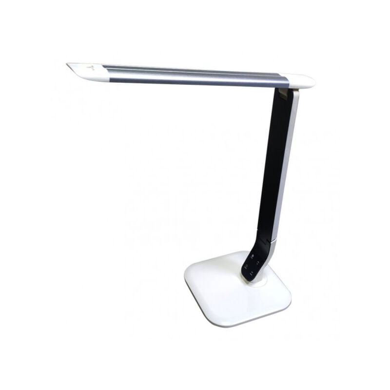 foto del prodotto euclasa lampada articolata 10w 800lm bianco argento 3000 4000 6000k reg.intensd 57x34x18cm