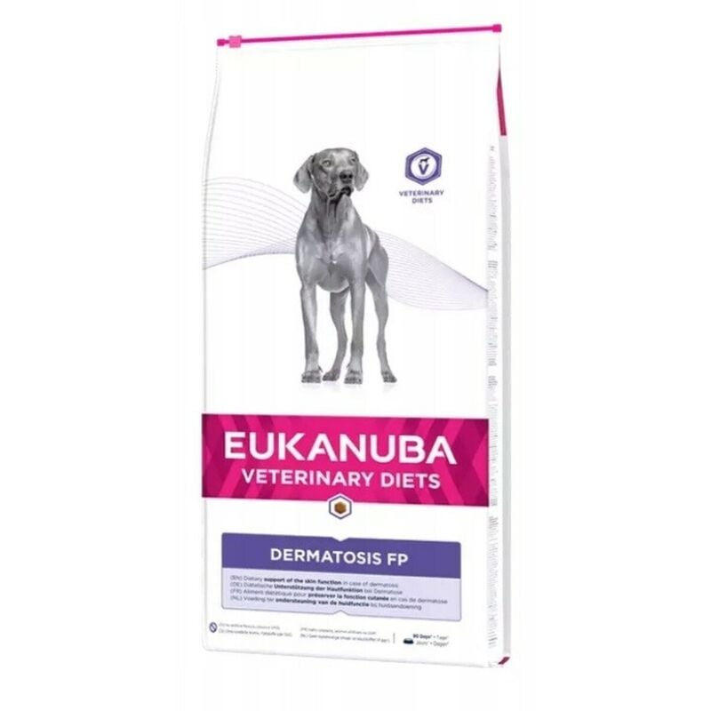 foto del prodotto eukanuba mangime dermatosis fp for dogs adulto pesce 12 kg
