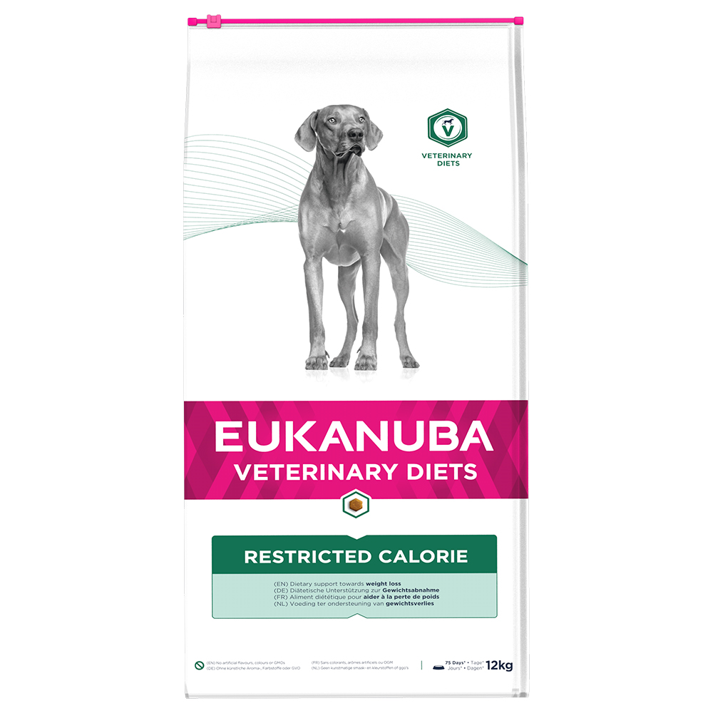 foto del prodotto eukanuba veterinary diets restricted calorie crocchette per cani 12 kg