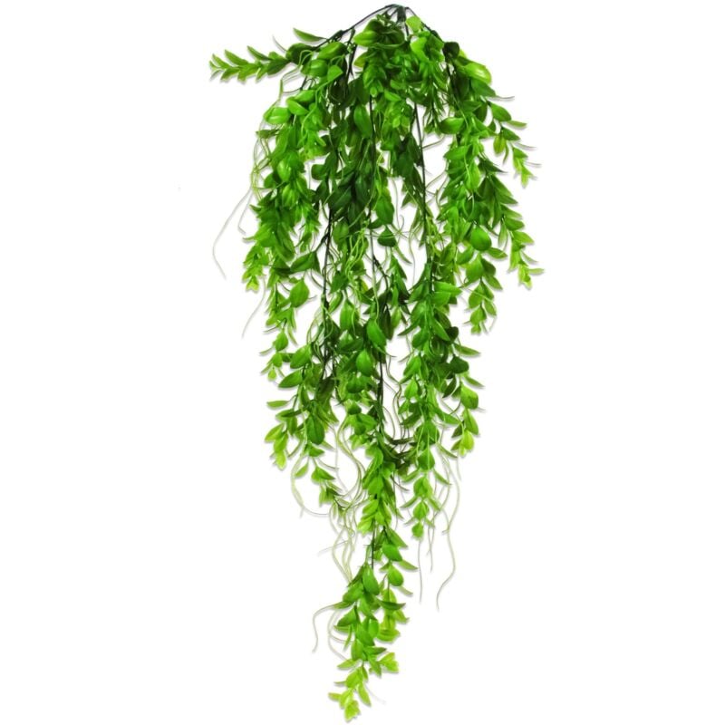 foto del prodotto euphorbia peplus cespuglio cadente artificiale verde uvr h 80 cm
