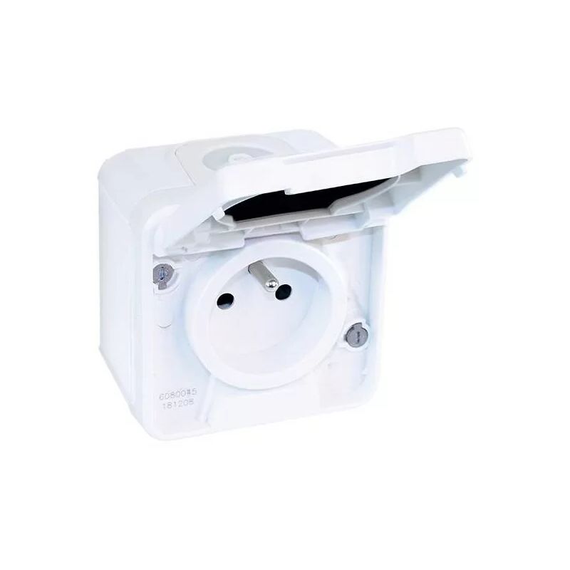 foto del prodotto eur ohm eur ohm 60850 presa bianca 2p t oxxo 250 v