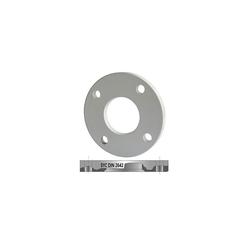 foto del prodotto euraccordi flangia alluminio piana pn10 dn100 fpa10100 