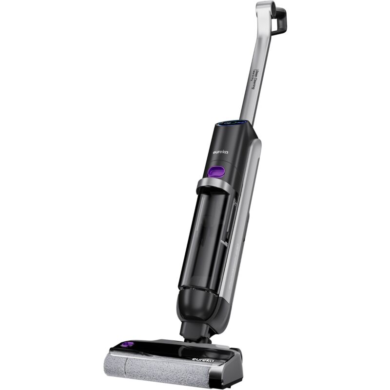 foto del prodotto eureka rapidwash new630 aspiradora friegasuelos sin cable en seco y h medo, posici n plana de 170 , secado con aire caliente a 60 c, 21.600 pa, 38