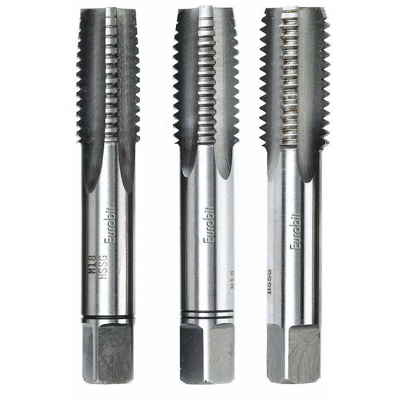 foto del prodotto eurobit 6000 maschi hss g per filettare a mano, m 10x1,5