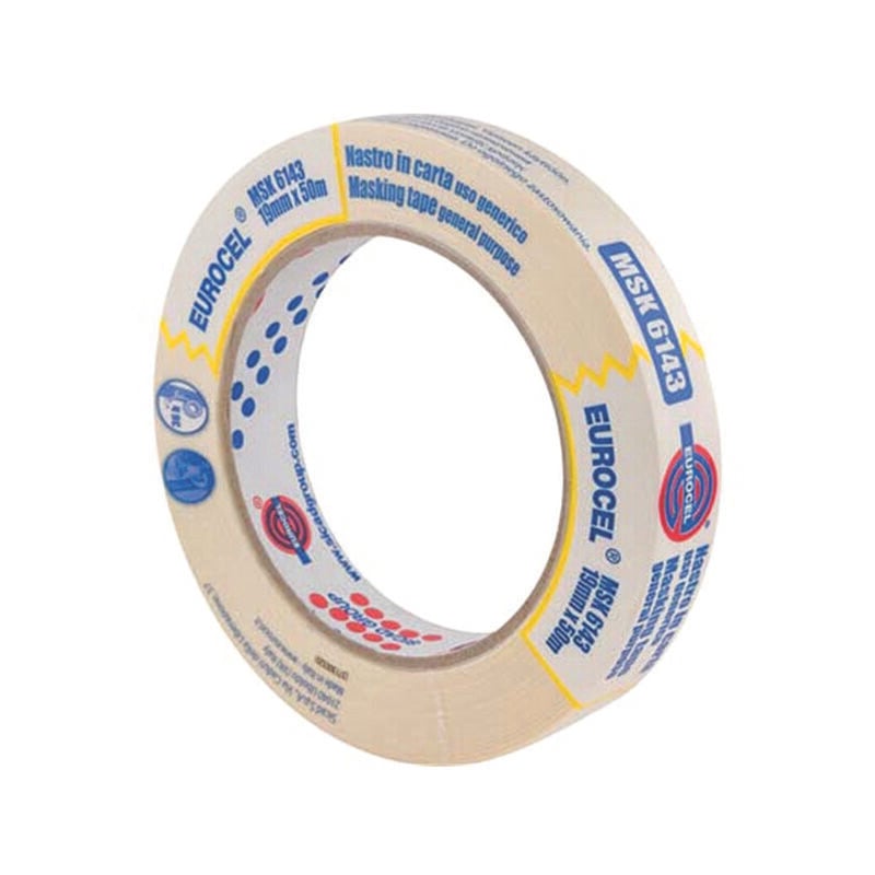 foto del prodotto eurocel nastro carta per uso semiprofessionale msk 6143 mm.30h. in rotoli da mt.50
