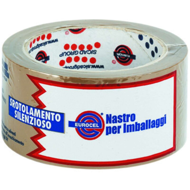 foto del prodotto eurocel nastro da imballo pp36 mm. 50x66 mt. col. trasparente 36 rotoli