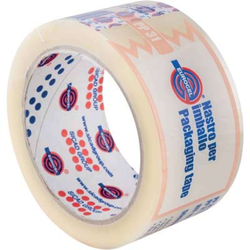 foto del prodotto eurocel nastro imballo trasparente pp 30 ppl mm 50 ml 66 36 pezzi