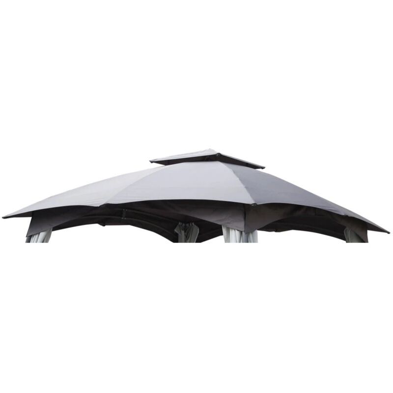 foto del prodotto eurogarden cover di ricambio per gazebo da esterno berlino in poliestere 3x3 m