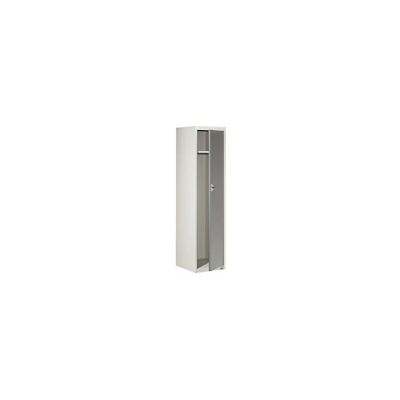 foto del prodotto eurokraft basic armadietto venlo 1 scomparto grigio chiaro